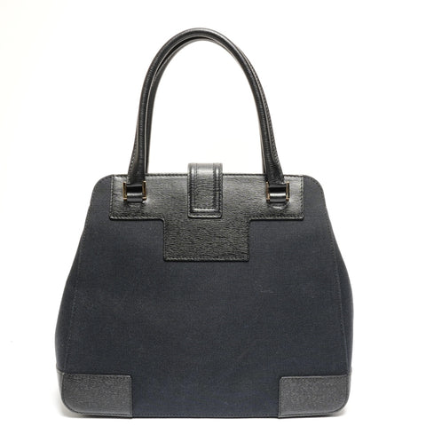 GUCCI G Logo Canvas Handtasche schwarz WS25822
