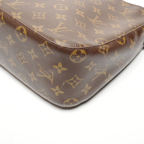 LOUIS VUITTON 2002 Monogram Looping MM Shoulder Bag Brown WS25824