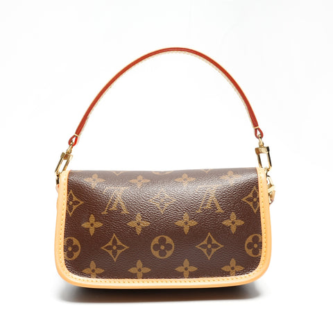 LOUIS VUITTON Nano Diane Monogram 2way Shoulder Bag Brown WS25825