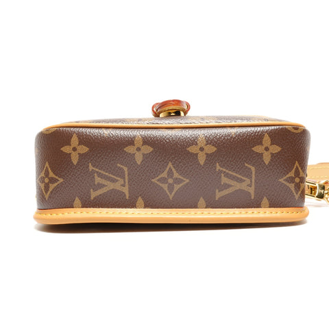 LOUIS VUITTON Nano Diane Monogram 2way Shoulder Bag Brown WS25825