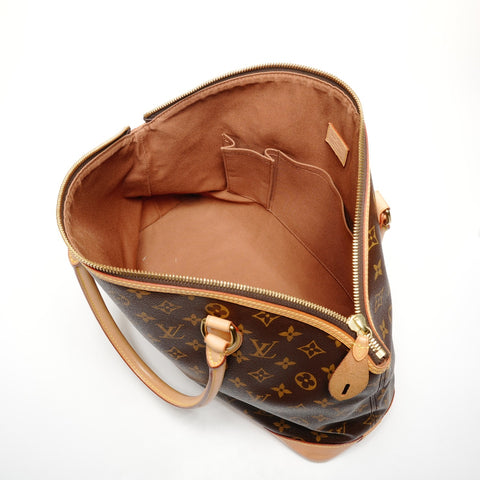 LOUIS VUITTON Rockit Horizontal Monogram 2006 Handbag Brown WS25826