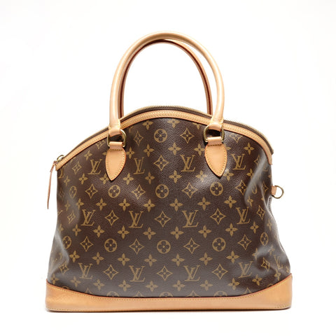 LOUIS VUITTON Rockit Horizontal Monogram 2006 Handbag Brown WS25826
