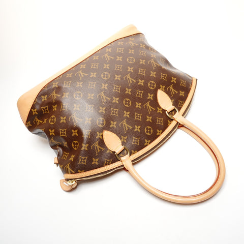 LOUIS VUITTON Rockit Horizontal Monogram 2006 Handbag Brown WS25826