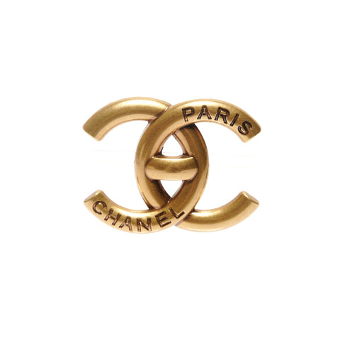 CHANEL B21K 2021 COCO Mark Brooch gold WS25827