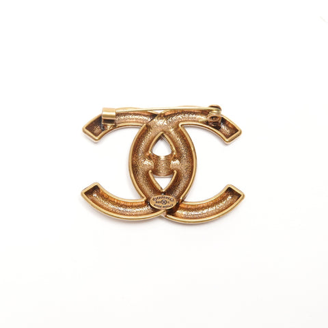 CHANEL B21K 2021 COCO Mark Brooch gold WS25827