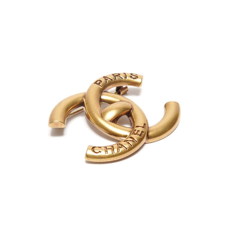 CHANEL B21K 2021 COCO Mark Brooch gold WS25827