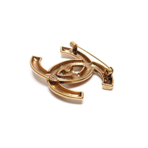 CHANEL B21K 2021 COCO Mark Brooch gold WS25827