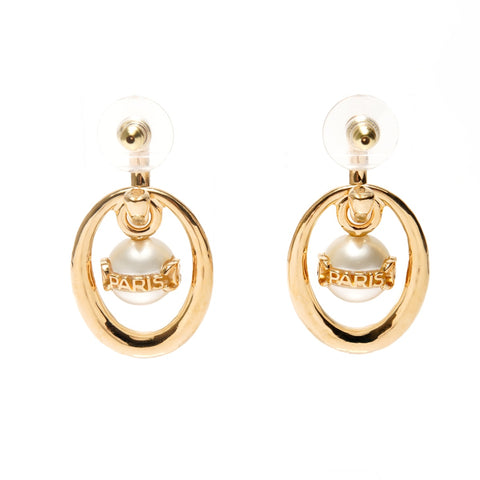 CHANEL B23K 2023 Pearl COCO Mark Pierce gold WS25829