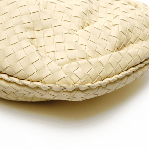 BOTTEGAVENETA INTRECCIATO hobo leather Handbag yellow WS25833
