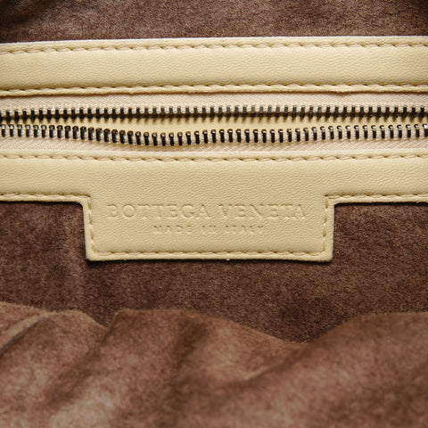 BOTTEGAVENETA INTRECCIATO hobo leather Handbag yellow WS25833