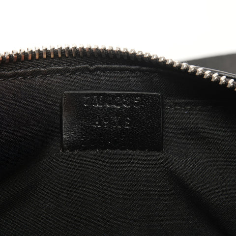 FENDI Zucca Diagonal Camera Case Shoulder Bag black WS25836