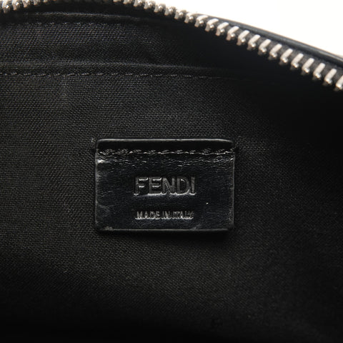 FENDI Zucca Diagonal Camera Case Shoulder Bag black WS25836