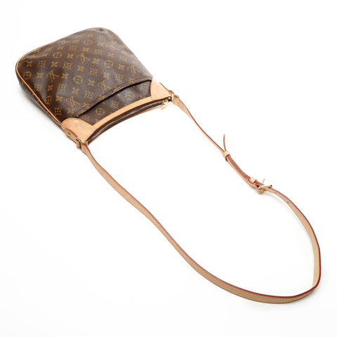 LOUIS VUITTON 2008 Monogram Odeon PM Shoulder Bag Brown WS25837