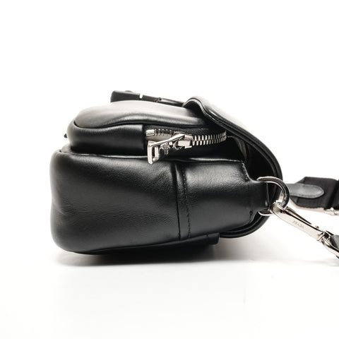 PRADA Nappa leather Shoulder Bag black WS25848