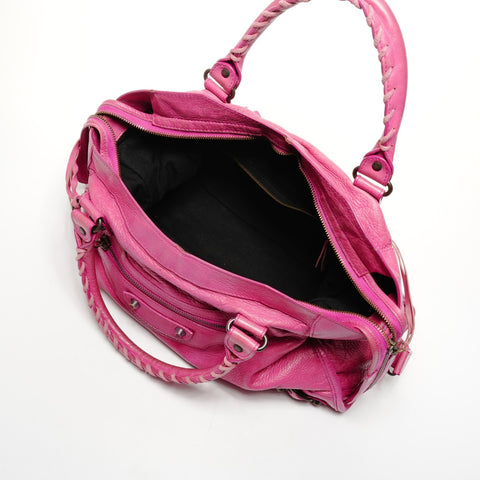 BALENCIAGA 2way Classic City Shoulder Bag pink WS25851