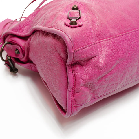 BALENCIAGA 2way Classic City Shoulder Bag pink WS25851