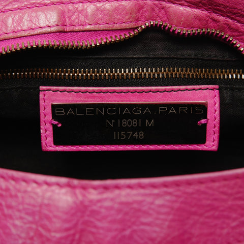 BALENCIAGA 2way Classic City Shoulder Bag pink WS25851