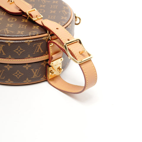 LOUIS VUITTON Petite Boite Chapeau Monogram 2019 M43514 Shoulder Bag Brown WS25856