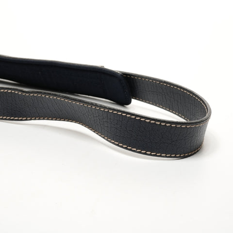 GUCCI GG Supreme surface deterioration and peeling Shoulder Bag Navy WS25858