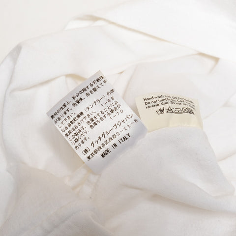 YVES SAINT LAURENT S logo cotton Short sleeve T-shirt white WS25873