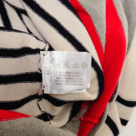 CHANEL 羊绒镶边 36 P37481 COCO 纽扣 2010 象牙色针织白 WS25880