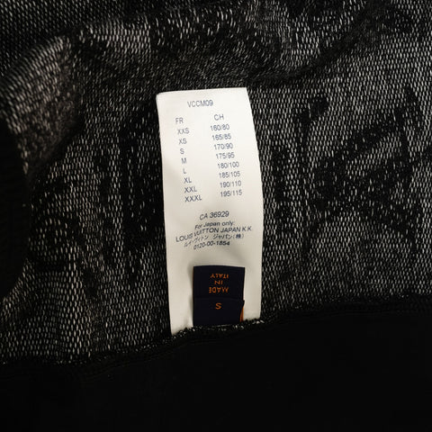 LOUIS VUITTON LV Cartoon Jacquard Zip-Up Cotton Blouson 2021 HKY21W S Jacket black WS25883