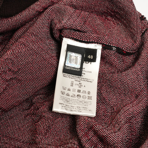 FENDI Wool FF Jacquard FZY033 48 knit Brown WS25884