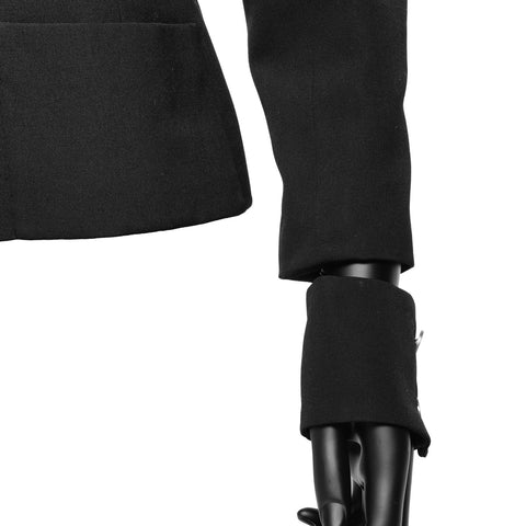 CHANEL Wool double-breasted jacket 01P 2001 36 Jacket black WS25891