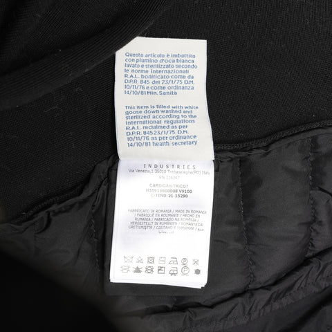 MONCLER CARDIGAN TRICOT M Cardigan Tricot Knit-Toggle Down Jacket black WS25895