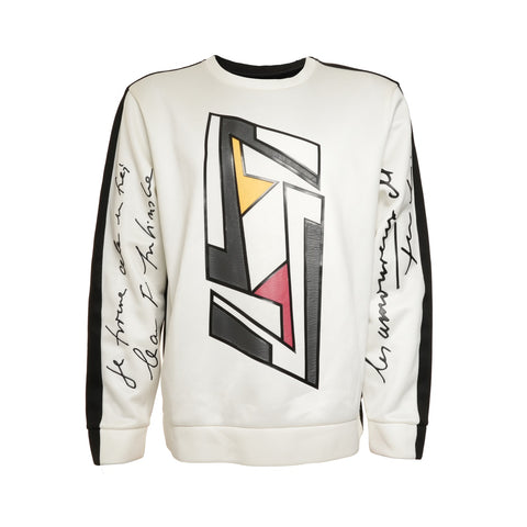 FENDI Logo Jersey 50 sweat white WS25900