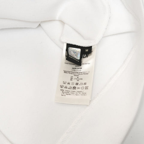 FENDI FF logo cotton medium sweat white WS25901