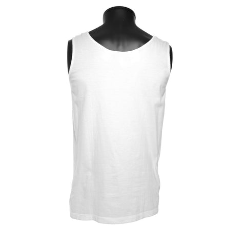 FENDI Cotton Sleeveless Logo Tank top white WS25902