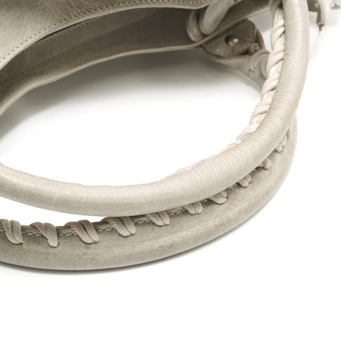 BALENCIAGA Giant City Leder 2-Wege-Einkaufstasche grau WS25904
