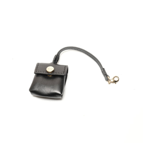Christian Dior Leather Chain New Lock Flap Shoulder Bag black WS25905