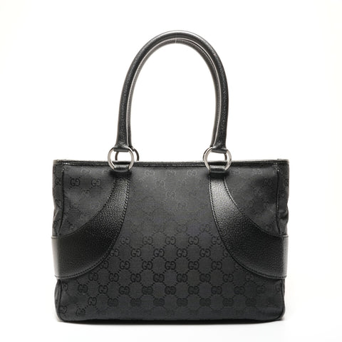GUCCI GG canvas Handbag black WS25909
