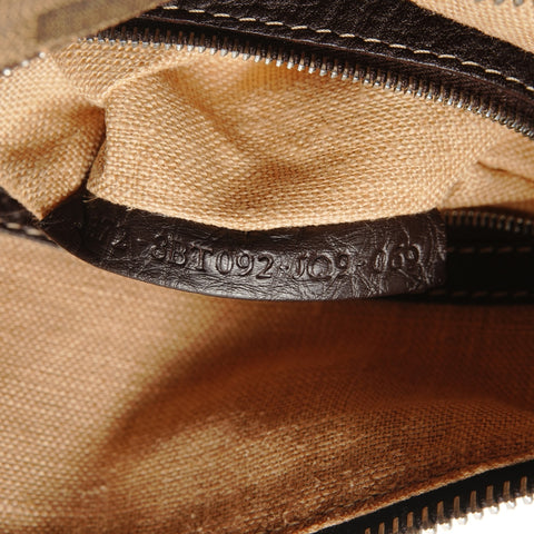 FENDI Zucca canvas Shoulder Bag Brown WS25916