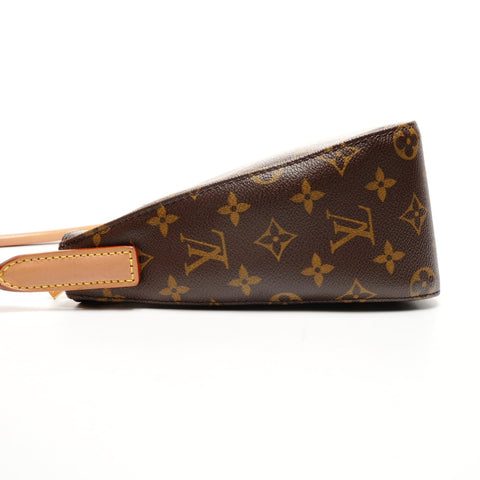 LOUIS VUITTON 2003 Monogram Looping MM Shoulder Bag Brown WS25920