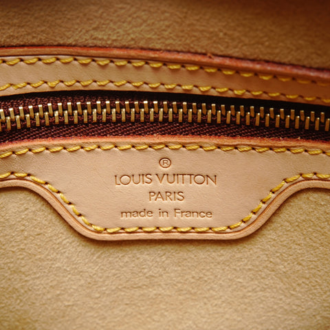 LOUIS VUITTON 2003 Monogram Looping MM Shoulder Bag Brown WS25920