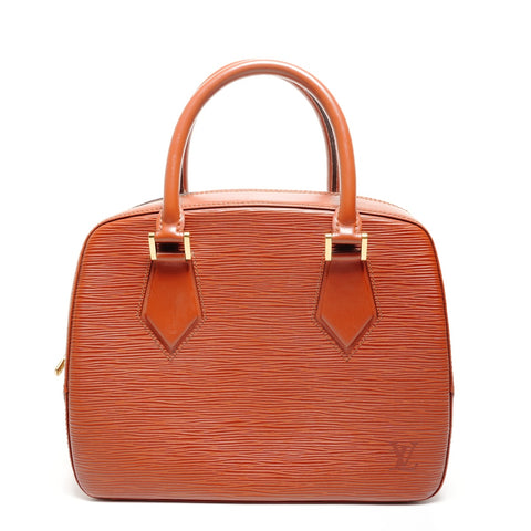 LOUIS VUITTON Epi Sablon M52043 1998 Handbag Brown WS25921
