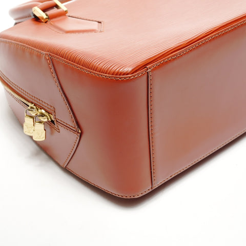 LOUIS VUITTON Epi Sablon M52043 1998 Handbag Brown WS25921