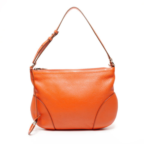 Salvatore Ferragamo leather Shoulder Bag Orange WS25922