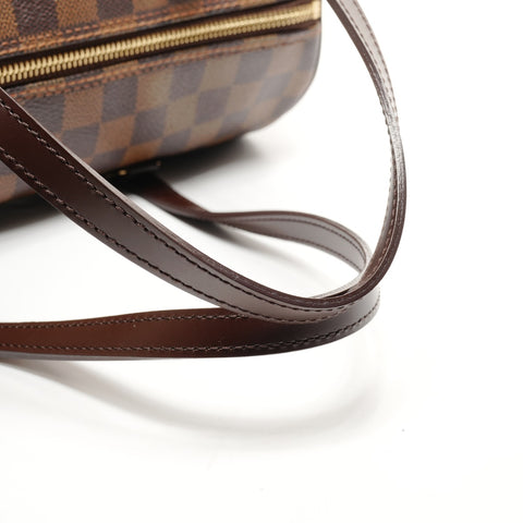 LOUIS VUITTON 2006 Damier Papillon 30 mit Beutel Umhängetasche Braun WS25932