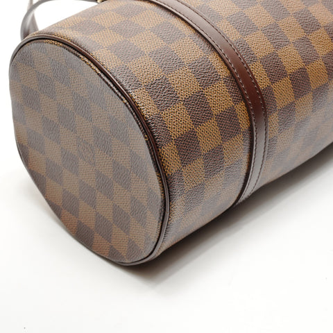 LOUIS VUITTON 2006 Damier Papillon 30 mit Beutel Umhängetasche Braun WS25932