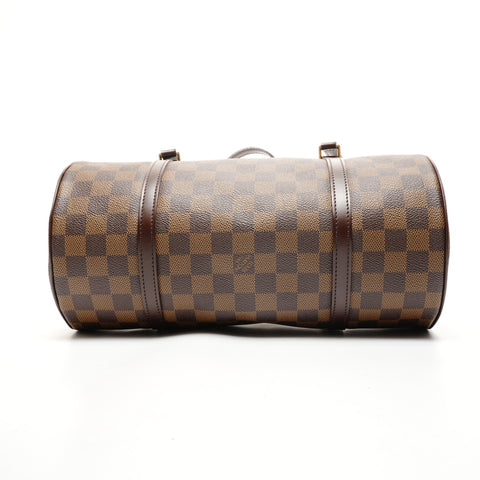 LOUIS VUITTON 2006 Damier Papillon 30 mit Beutel Umhängetasche Braun WS25932