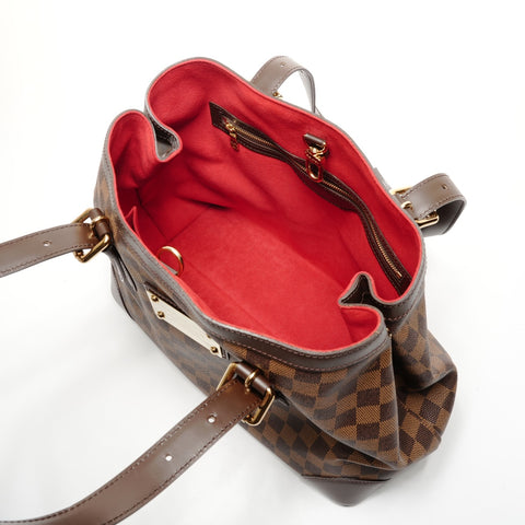 LOUIS VUITTON 2008 Hampstead GM Damier Tragetasche Braun WS25934