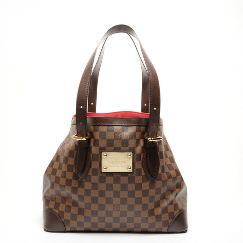 LOUIS VUITTON 2008 Hampstead GM Damier Tragetasche Braun WS25934