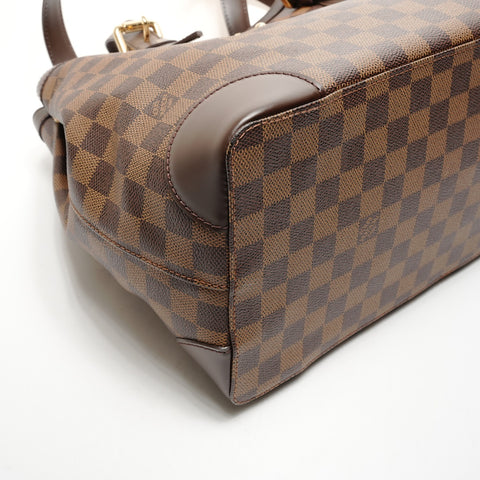 LOUIS VUITTON 2008 Hampstead GM Damier Tragetasche Braun WS25934