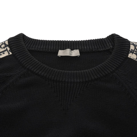 Christian Dior 棉丝 M 21AW Oblique 113M638AT187 针织海军蓝 WS25938