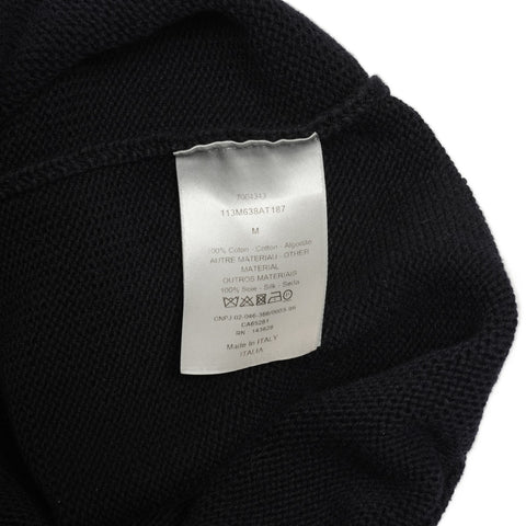 Christian Dior 棉丝 M 21AW Oblique 113M638AT187 针织海军蓝 WS25938