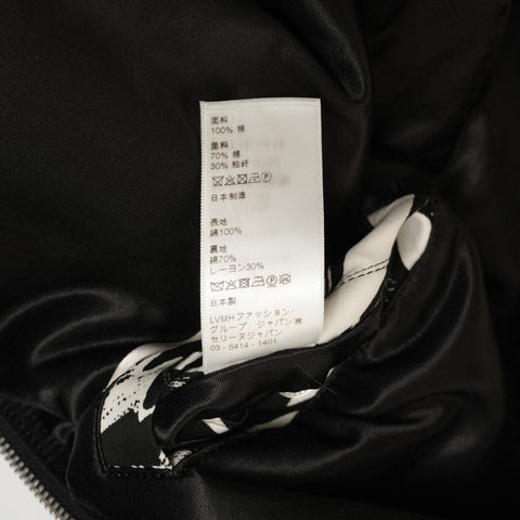 CELINE x CHRISTIAN MARCLAY 19SS 夹克 Christian Marclay 印花全覆盖飞行员夹克 黑色 WS25939